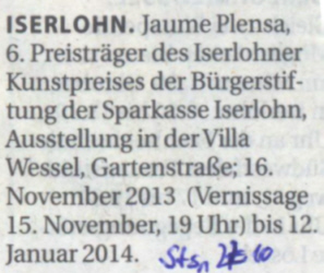 Plensa 101